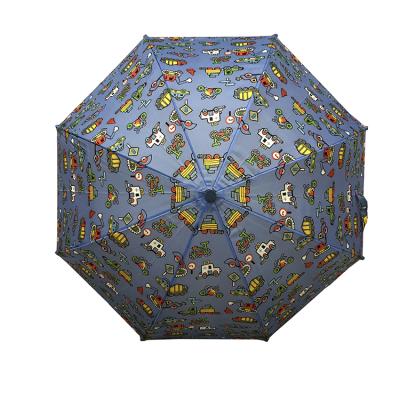 China Minimalist infantil paraguas umbrella oem design child color cute umbrella for kids for sale