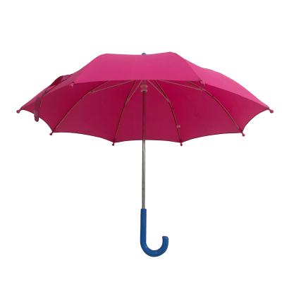 China Minimalist Cartoon J Handle Lightweight J To Handle Cheap Customized Printing Automatic Open Umbrellas For Kids for sale