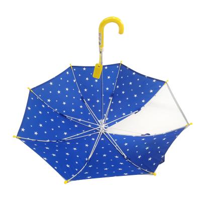 China Wholesale Minimalist Customized Lovely Waterproof Kids Cartoon Child Umbrella With POE Windows for sale