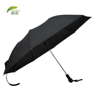 China Hot Selling 2 Times Black Cantilever Umbrellas Minimalist Automatic Black Large Outdoor Umbrella for sale