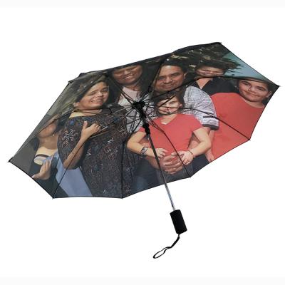 China Minimalist Your Photo Custom Printed Unique Umbrella Folding Umbrella Windproof Umbrella Making Equipment Umbrella for sale