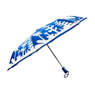 China Traditional Automatic Narrow Open And Automatic Cheap Folding Umbrella With Color Change for sale