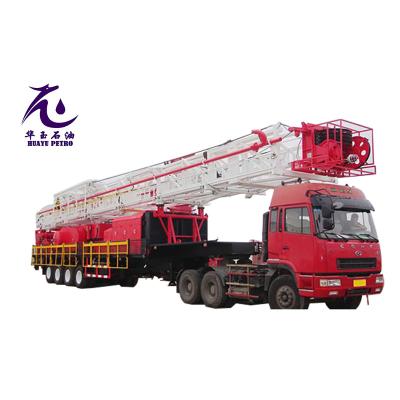 China Hot Selling Drilling Rigs 4000 Meter Deep High Quality Trailer-Mounted Drilling Rigs ZJ40T/ZJ40DT for sale