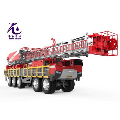 China Hot Sale XJ450 (80t) Workover Workover XJ550 (100t) Rig For Oilfield Well Drilling Rig for sale