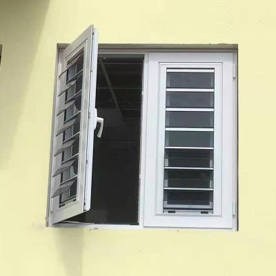 China Aluminum Window Aluminum Frame Swing Awning Shutters Adjustable Glass Window Awning zu verkaufen