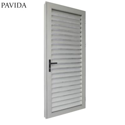 China Pretty Good Quality Waterproof Hot Sale Aluminum Hotel Shutter Blind Louvre Door en venta