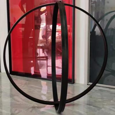 China Aluminum Round Folding Screen Window Glass Windows Home Window for sale