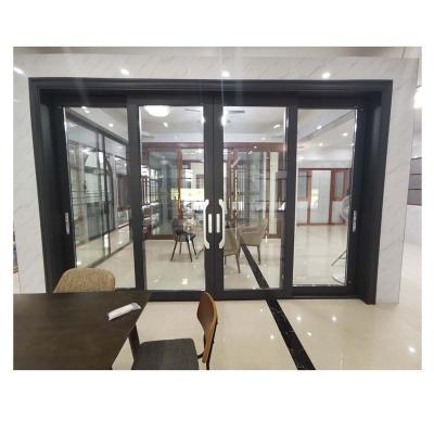 China 2021 Waterproof Favorable Price Stacking Door Home Main Door Design Sliding Front Door for sale