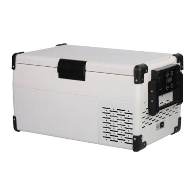 China Wholesale DC 12V Mini Portable ABS China Freezer 25L Compressor Car Fridge Freezer for sale