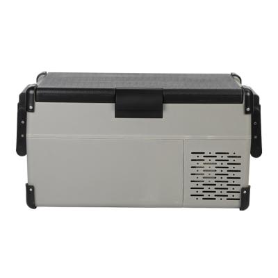 China ABS Freezer DC 12V Car Fridge Outdoor Portable Cooler Fridge 25L Mini Fridge for sale