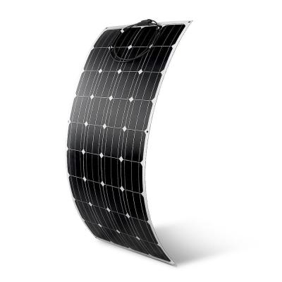 China 145 watt portable flexible solar panel with wholesale price 158.75mmx158.75mm for sale