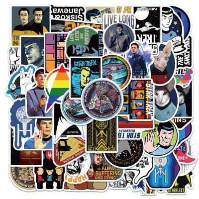 China Decorative Sticker Factory Film Star Trek Graffiti Sticker For Laptop Suitcase Waterproof Removable for sale