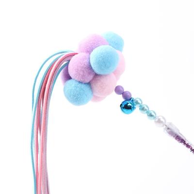 China Viable Fine Quality Custom Design Cat Toy Fairy Teased The Cat and Cat Teaser Stick Qualified for sale