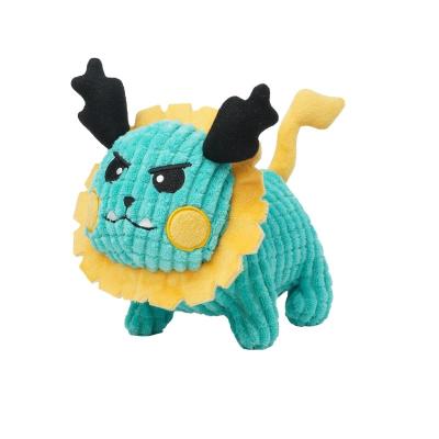 China New Viable Trend Dog Toy Nibble Resistant Cloth Velvet Vocalization Toy Interactive Relief Pet Plush Toy for sale