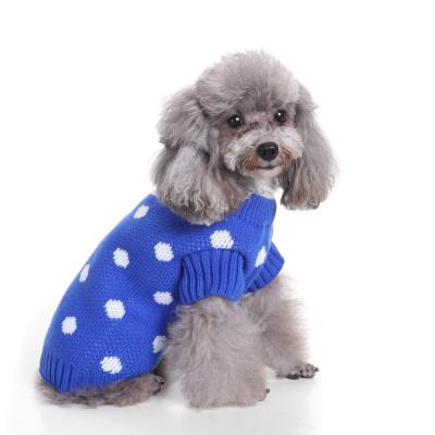 China Lightweight Sustainable Pet Christmas Sweater Knitted Turtle Neck Pet Sweater Dog Sweater for sale