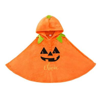 China Wholesale Breathable Boy Toddler Girl Pumpkin Coat Autumn Winter Cute Cute Hooded Clothes Halloween for sale