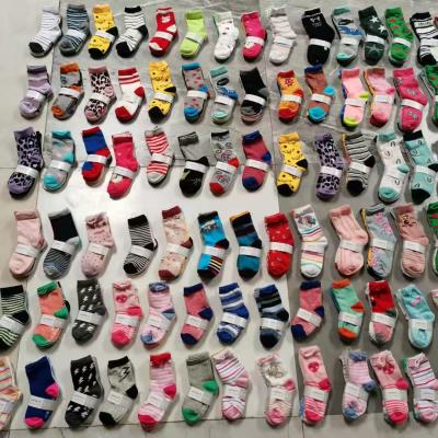 China Breathable 100% Cotton Baby Newborn Socks for sale