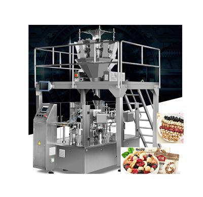 China Multifunctional Food Low Price Stainless Steel Materials Feeding Pouch Packaging Machine For Nuts for sale