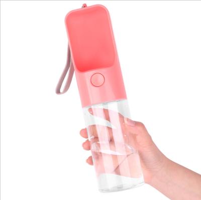 China Wholesale Viable Portable Pet Water Drinking Bottle Feeder Mineral Filtered Portable Pet Water Dispenser for sale