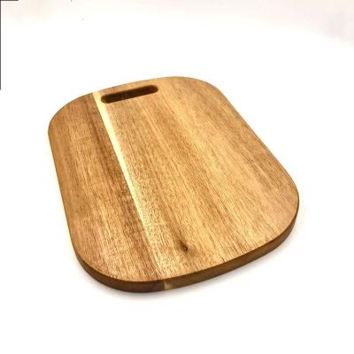 China High Quality Viable Natural Acacia Wood Cutting Board Color Wooden Cutting Board for sale