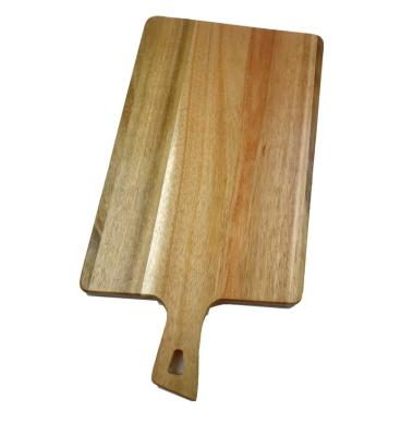 China Custom Acacia Wholesale Viable Tray Wood Cheese Cutting Board Wooden Serving for sale