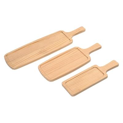 China Sustainable Wooden Bread Steak Serving Dish for sale