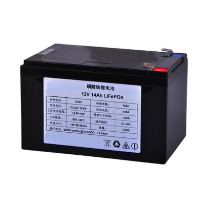 China Factory price 12v 14ah lithium iron phosphate rechargeable battery 12v 14AH for sale