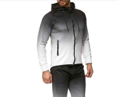 China Autumn/Winter 3D Digital Fitness Men's Breathable Custom LOGO New Fashion Sweater Hooded Sports Sweater Suit For GYM for sale