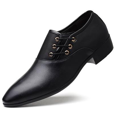 China 2022new Extra Large Size Men's Shoes 46 All-match Men's Stylish Business Shoes Anti-skid Leather Men's Shoes for sale