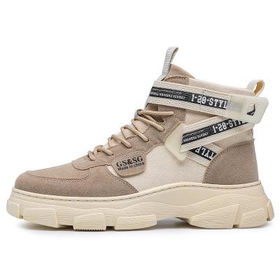 China Anti-skid new 2022 autumn platform desert boots British multifunctional casual men's fashion trainers for sale