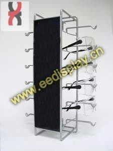 China Beauty design glass display stand of keys or props display/countertop metal sunglasses display rack for store or supermarket for sale