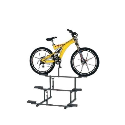 China Good quality single sided mountain bike display stand for shopping mall promotion/3-tier bicycle storage rack recycling display rack for sale