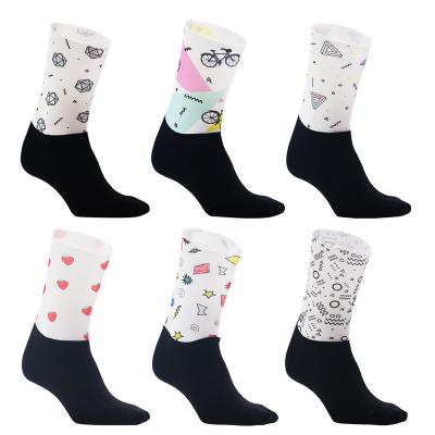 China Wholesale Air Pro Mens Custom Printing Sports Breathable Running Cycling Socks for sale