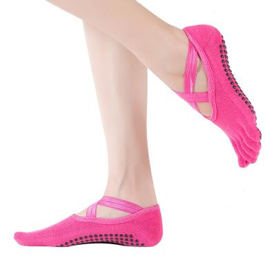 China Wholesale QUICK DRY Gym Women Sports Sports Yoga Exercise Non Slip Fitness Yoga Socks for sale