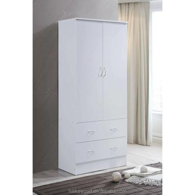 China Modern Minimalist Wooden Four Door White Wardrobe (Size)Adjustable Bedroom Furniture for sale