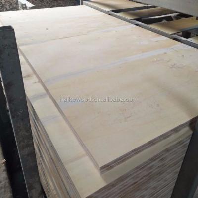 China Indoor 9mm, 12mm, 21mm thick 18mm commercial plywood plain plywood for sale