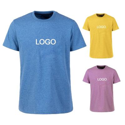 China Anti-pilling High Quality Seasonal Short Sleeve Tee Customized Breathable Crew Neck Cotton Superior Single T-Shirt for sale