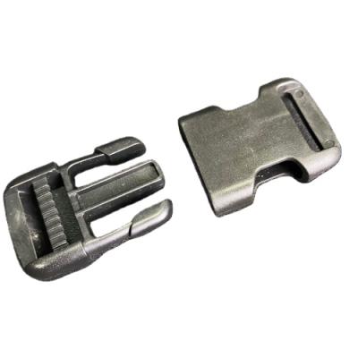 China Custom Plastic Parts PVC Injection Molding Belt Buckles Plastic Parts for sale