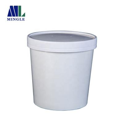 China Disposable Biodegradable Paper Cup Soup Container Recyclable Food Cups for sale