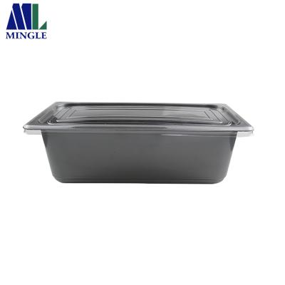 China Disposable Food Grade 5L OEM Food Storage Plastic Containers Disposable Plastic Box for sale