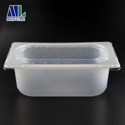 China Custom Printed Disposable Plastic Ice Cream Boxes Disposable Yogurt Jelly Plastic Container for sale