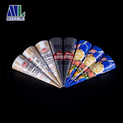 China Factory Direct Sale Custom Printed Ice Cream Cone Paper Sleeve for sale