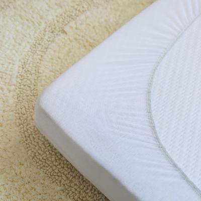 China Anti Dust Mite Cotton Crib Pads Hypoallergenic Waterproof Baby Mattress Protector for sale