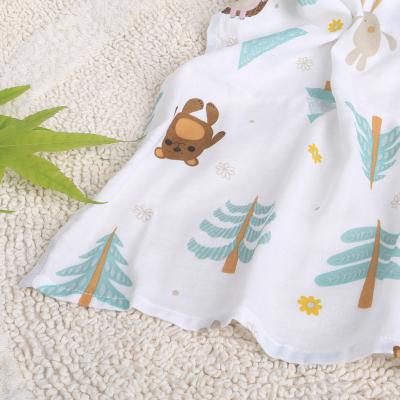 China Good Quality 200TC Sustainable Organic Cotton Newborn Baby Muslin Blankets Fleece for sale