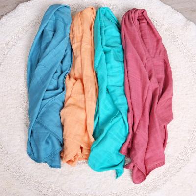 China PORTABLE Zhejiang Textile Sleepsack Bamboo Cotton Baby Muslin Wrap for sale