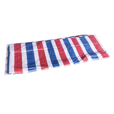 China Water Resistant Lined Woven Plastic Fabric Cover Tarpaulin PP Rainproof Plastic for sale