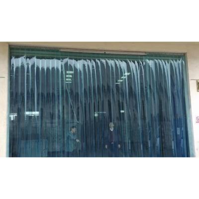 China Air Conditioned Room Freezer PVC Slatted Door Polar Transparent Plastic Curtain In Roll For Industrial Cold Room for sale