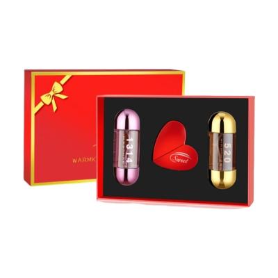 China Spray Love Capsule Perfume Set 30ml Floral de frutas 3 piezas regalo para el día de San Valentín en venta