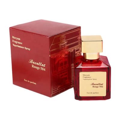 China 70mL Eau de Perfume for Women Original Red Baccarat Rose Ebony Agarwood Body Perfume for sale