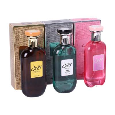 Chine Parfum arabe neutre du Moyen-Orient 100 ml Parfum floral pour hommes et femmes Durable à vendre